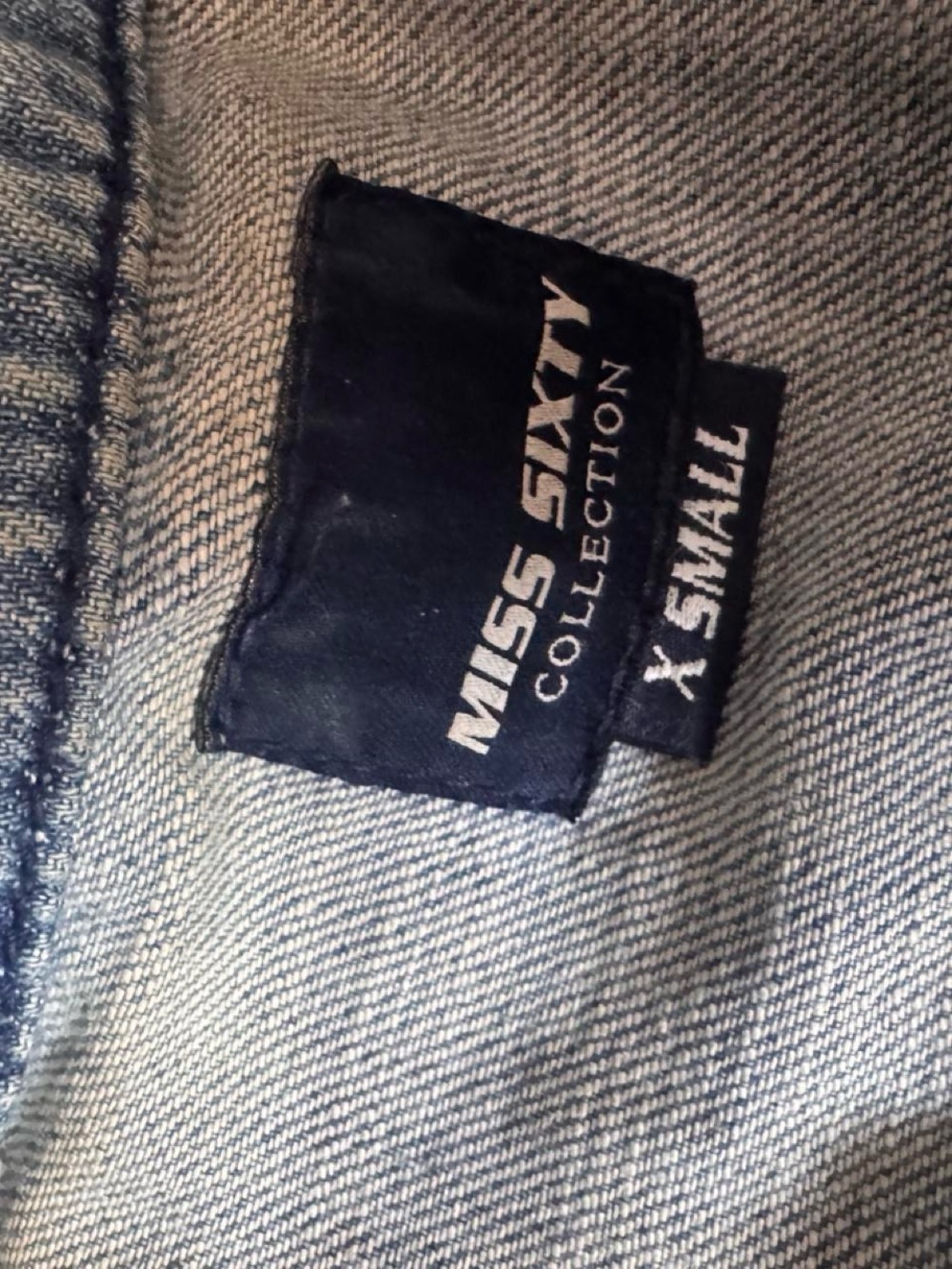 Miss Sixty Y2K Cropped Denim Jacket - Picture 8 of 8